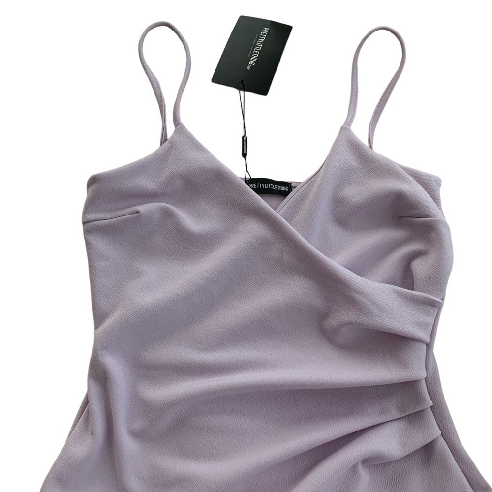 PrettyLittleThing Lavender Midi Dress